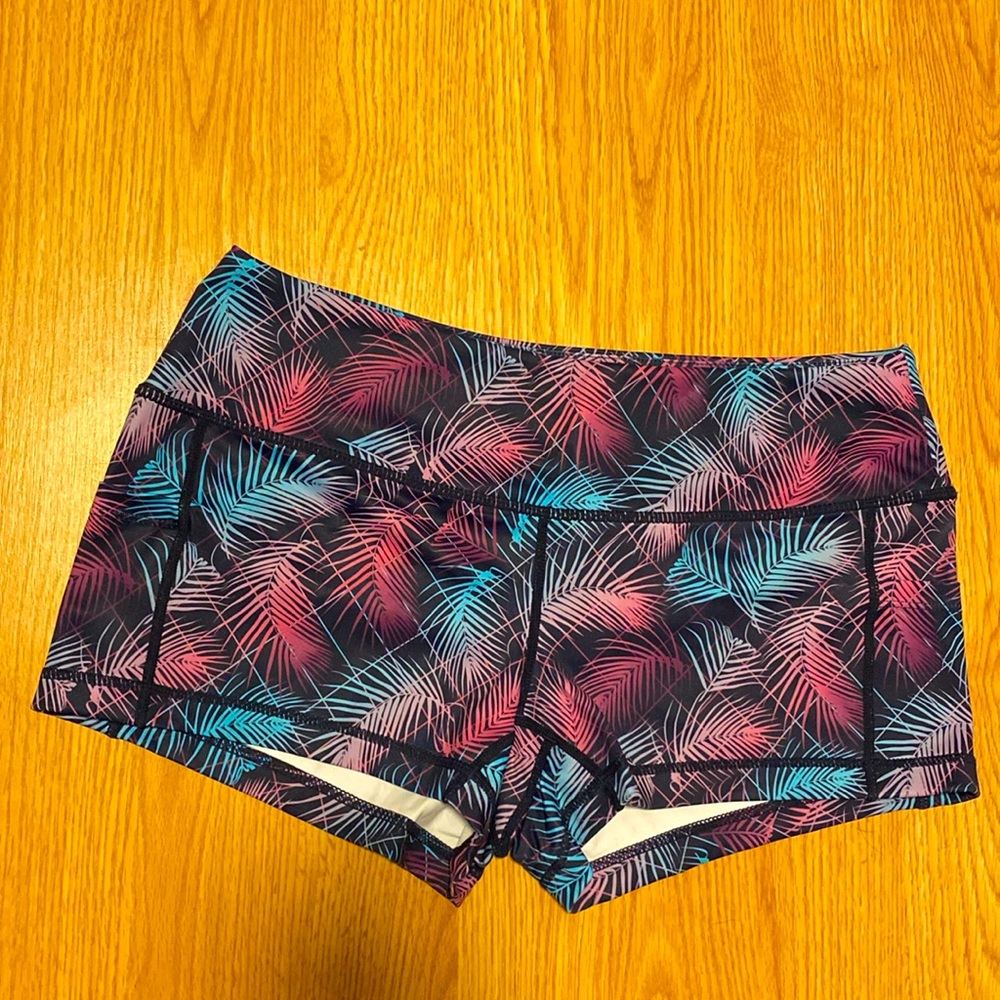 Feed Me Fight me workout shorts